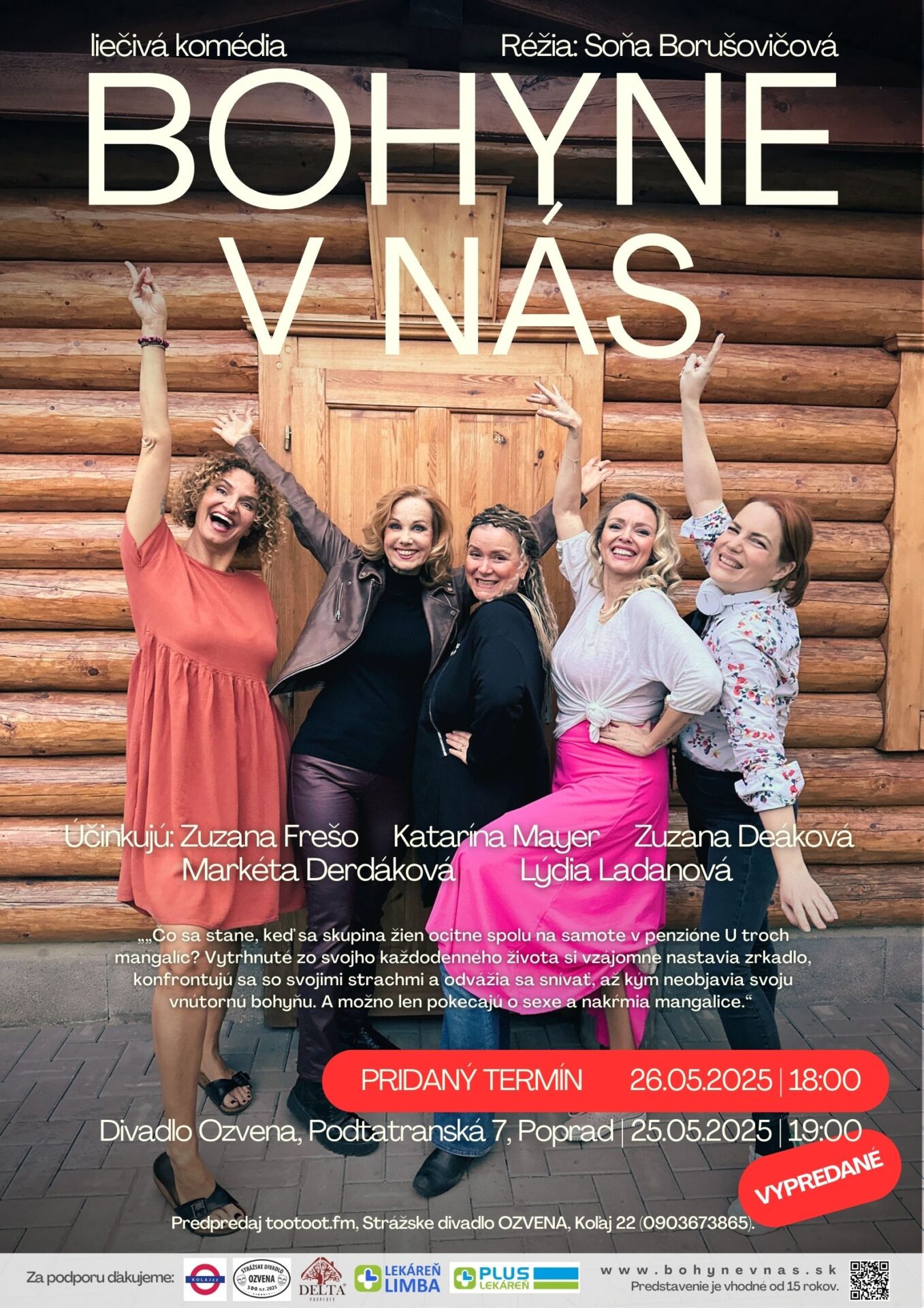 Bohyne v nás – liečivá komédia