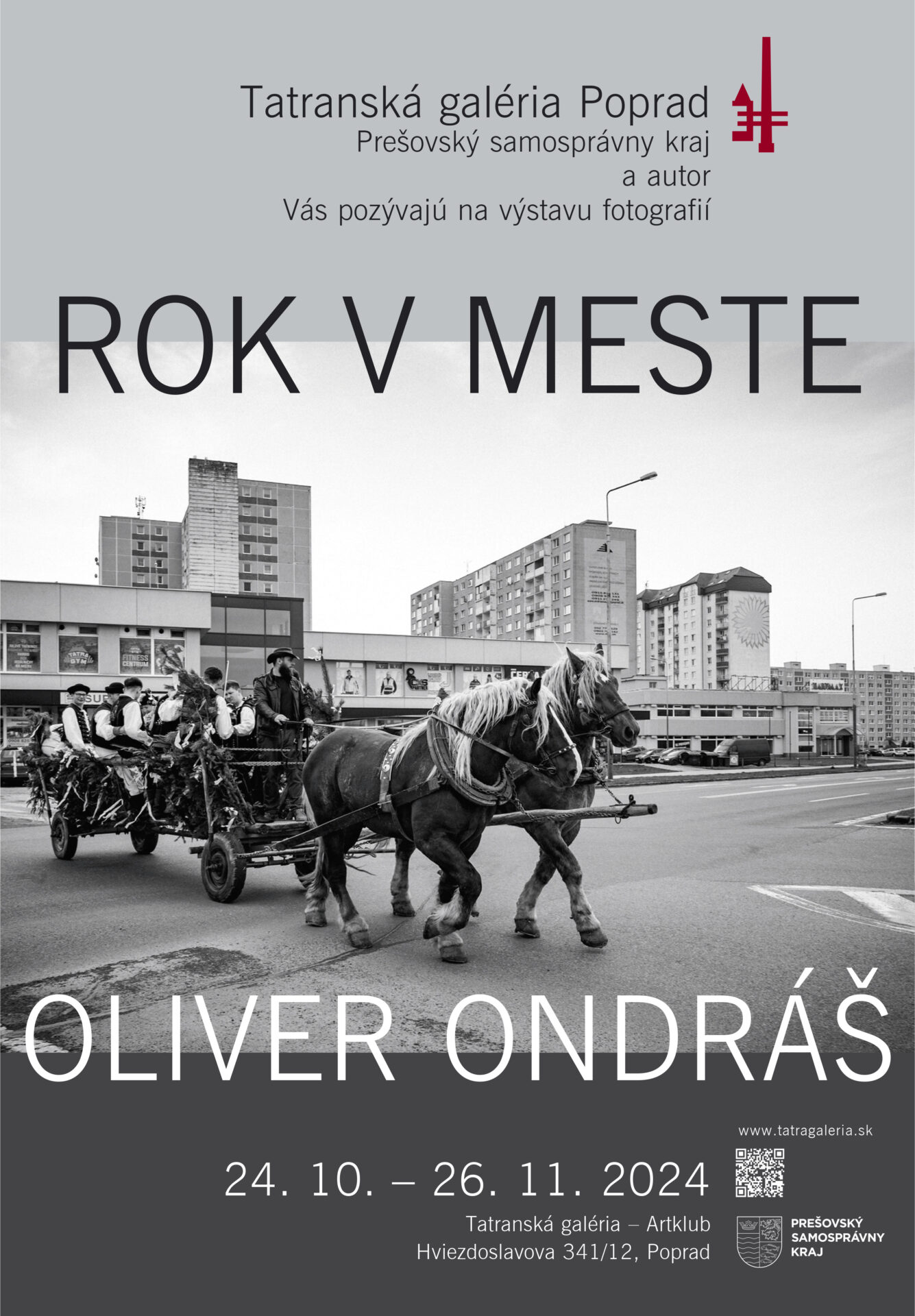 Vernisáž výstavy fotografa ROK V MESTE