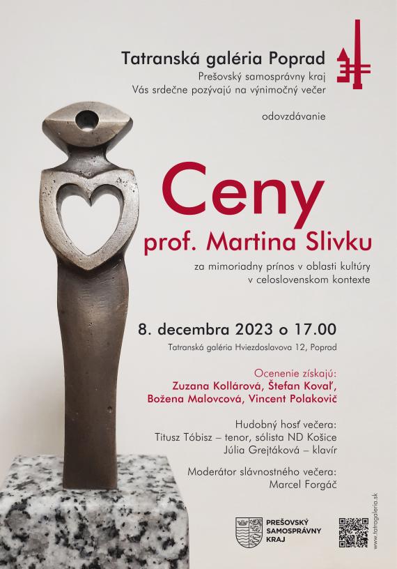 Ceny prof. Martina Slivku