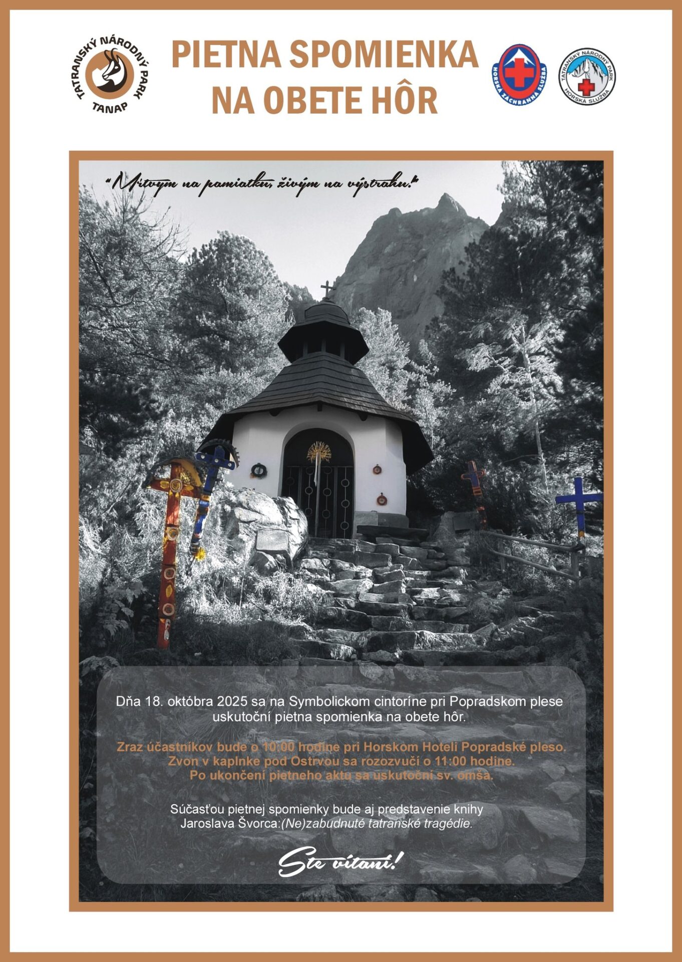 Pietna spomienka na obete hôr na Symbolickom cintoríne 2025