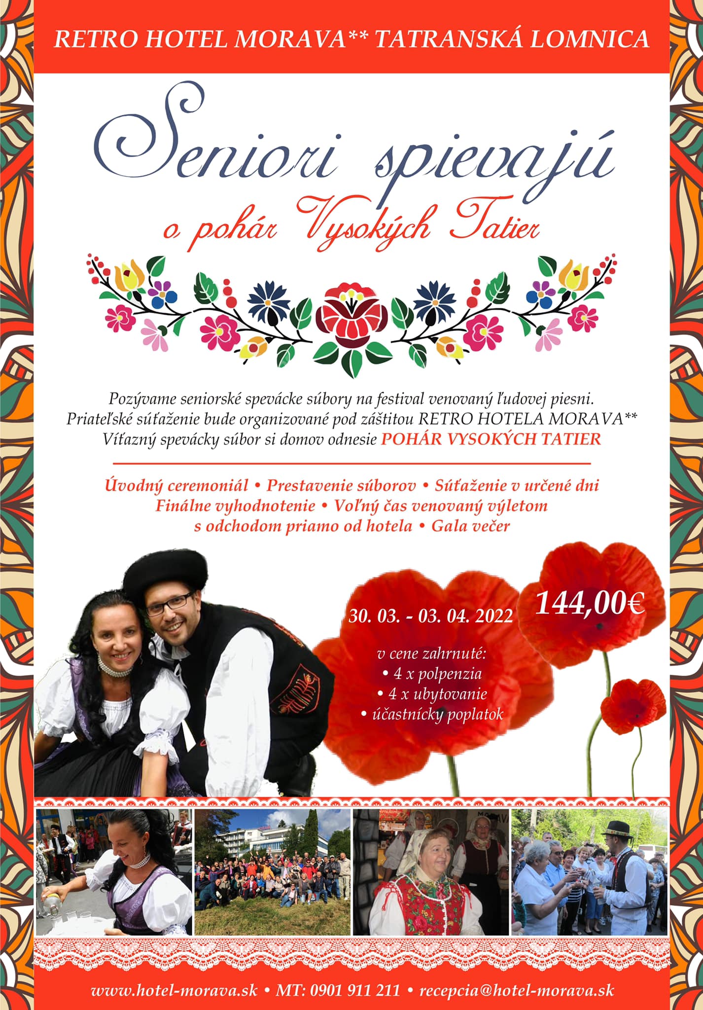 Seniori spievajú Tatrám