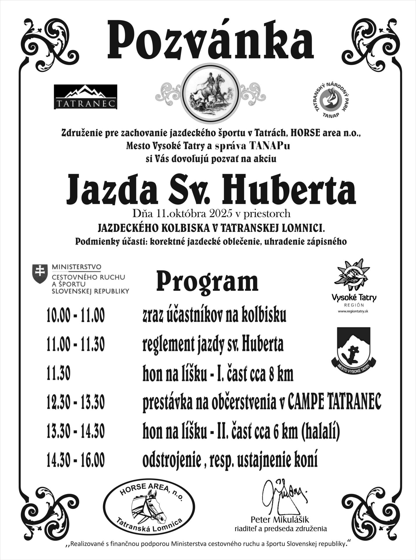 Jazda sv. Huberta