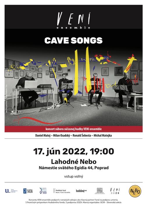 Koncert Veni Ensemble Cave Songs