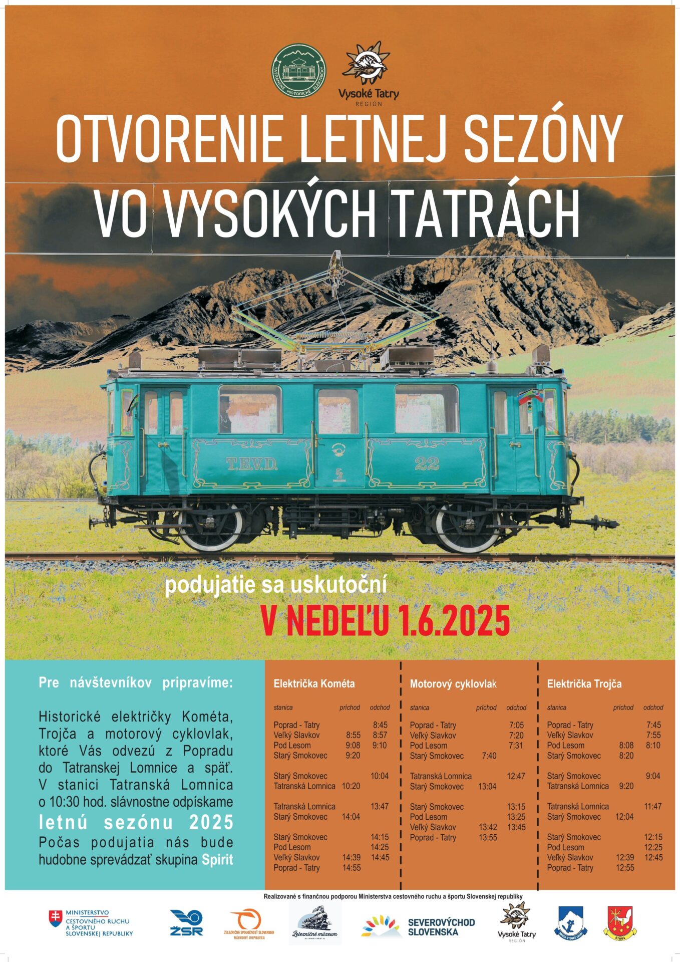 Otvorenie letnej turistickej sezóny vo Vysokých Tatrách