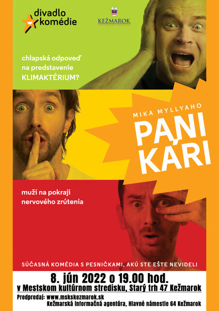 PANIKÁRI – chlapská odpoveď na Klimaktérium