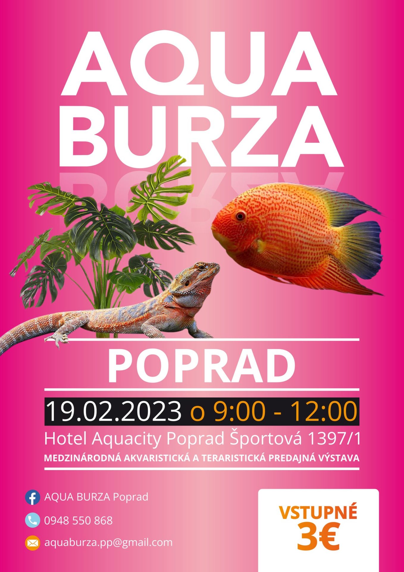 AQUA BURZA POPRAD