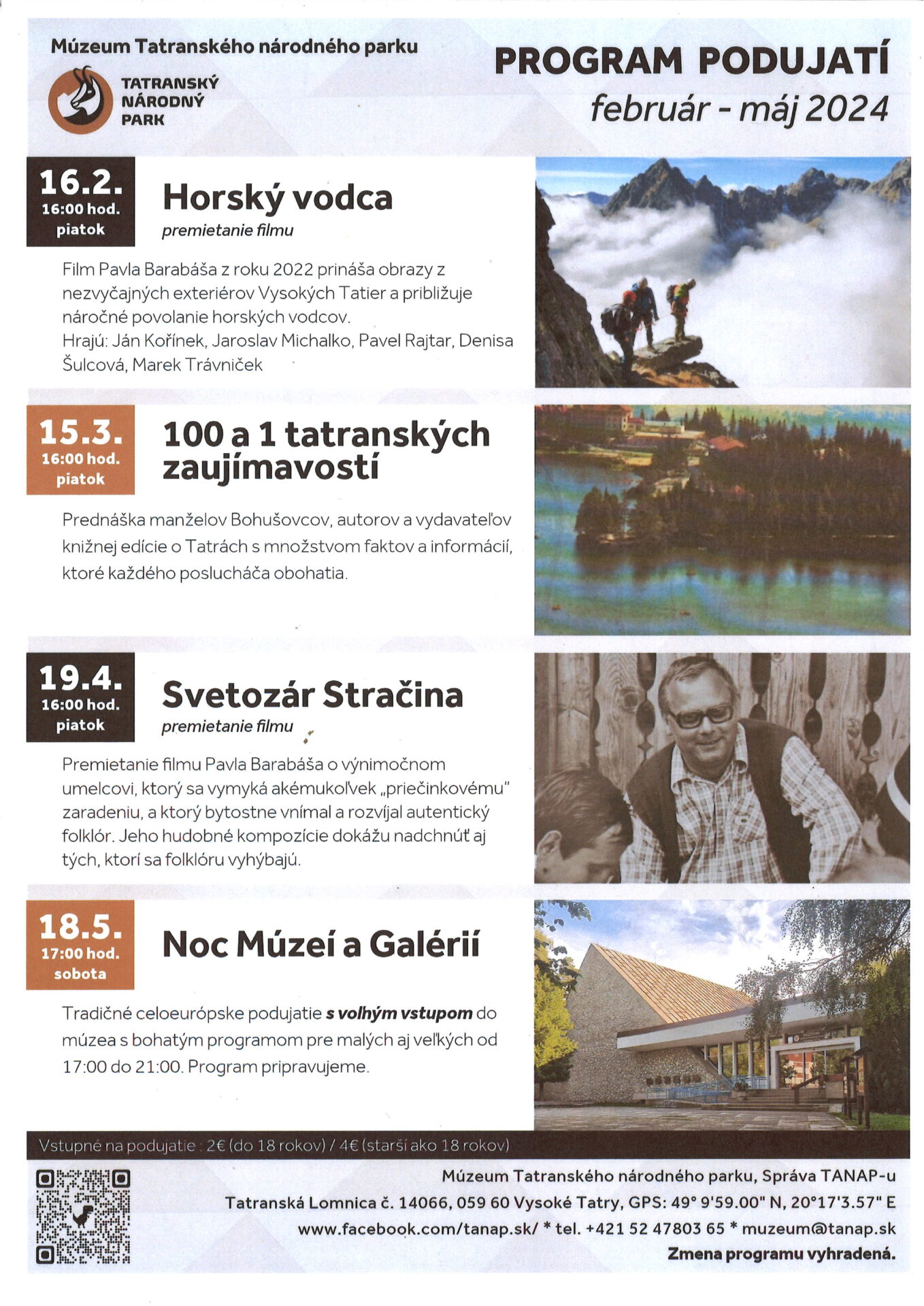 Prednáška 100 a 1 tatranských zaujímavostí