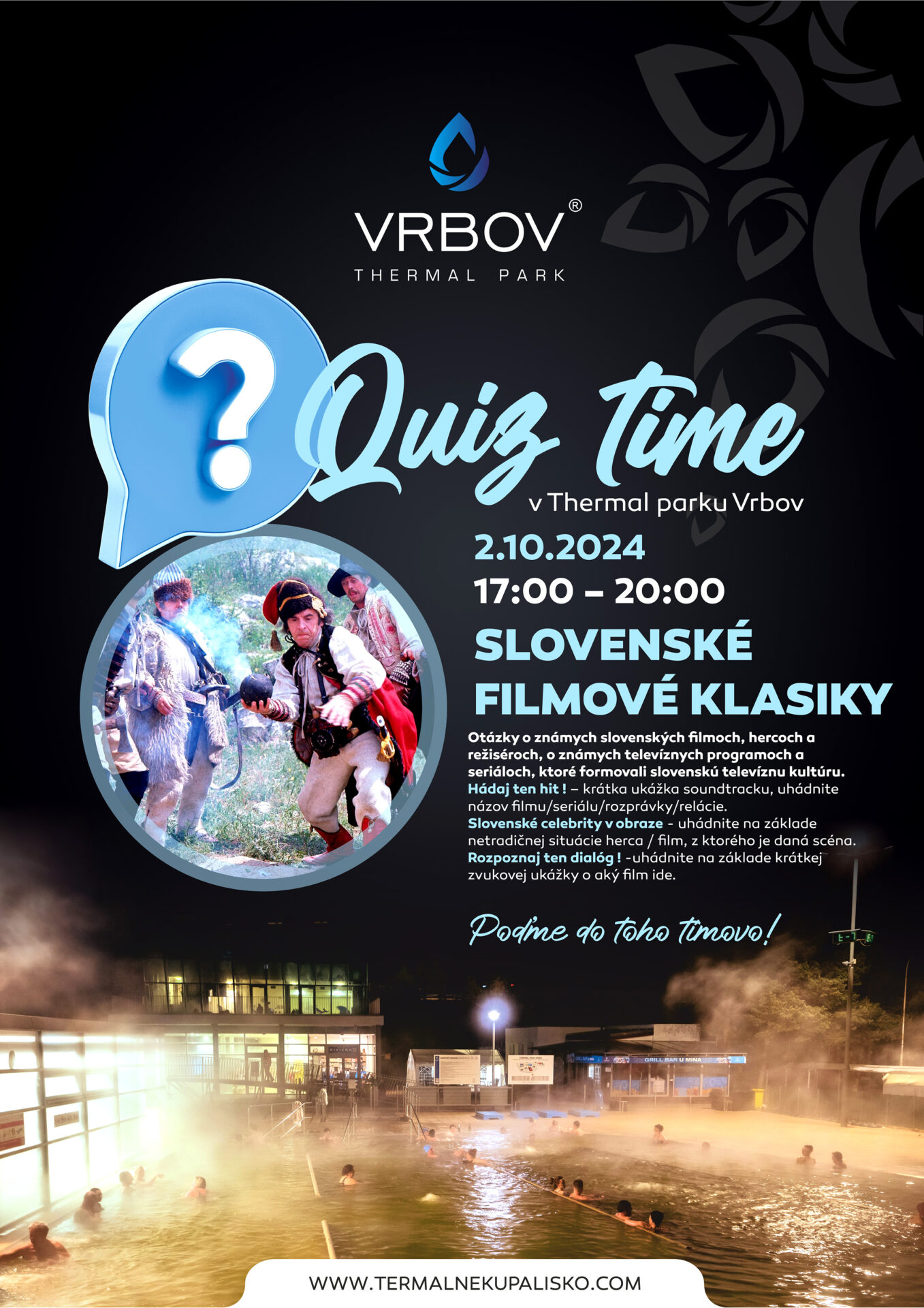 Quiz time v Thermal parku Vrbov