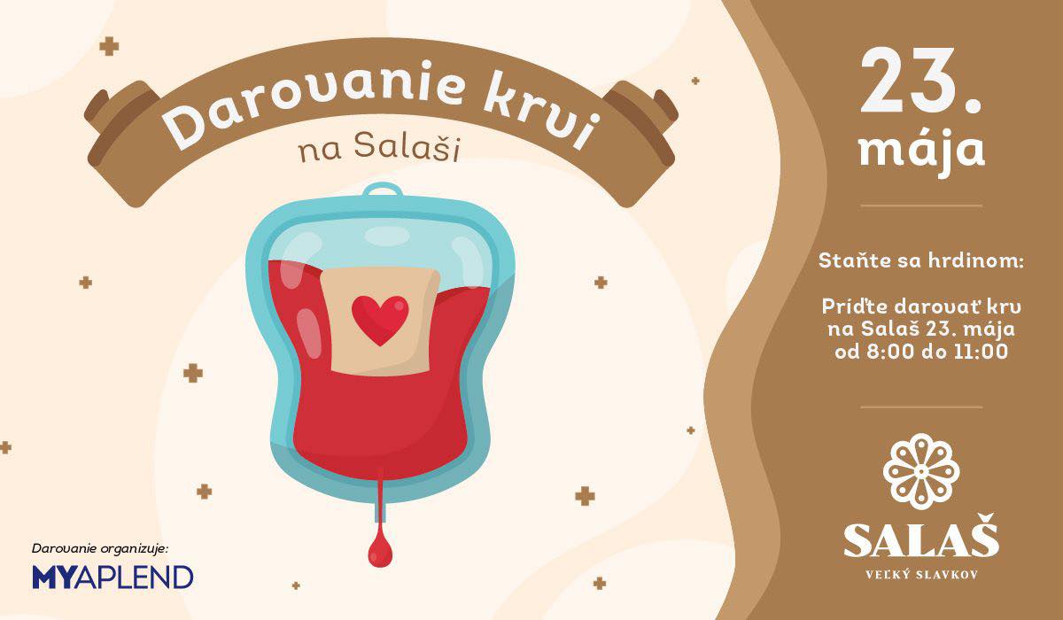 Darovanie krvi na Salaši