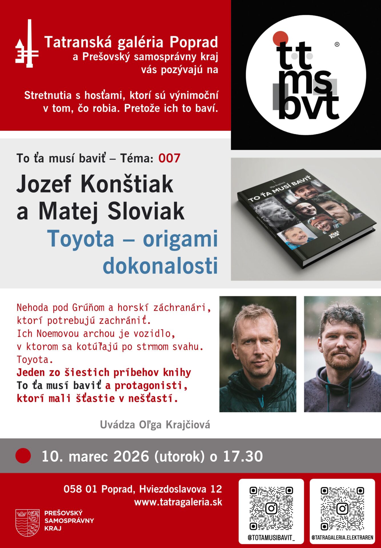 Prednáška v rámci cyklu To ťa musí baviť