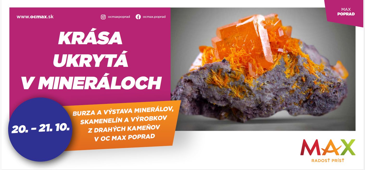 Výstava – Krása ukrytá v mineráloch