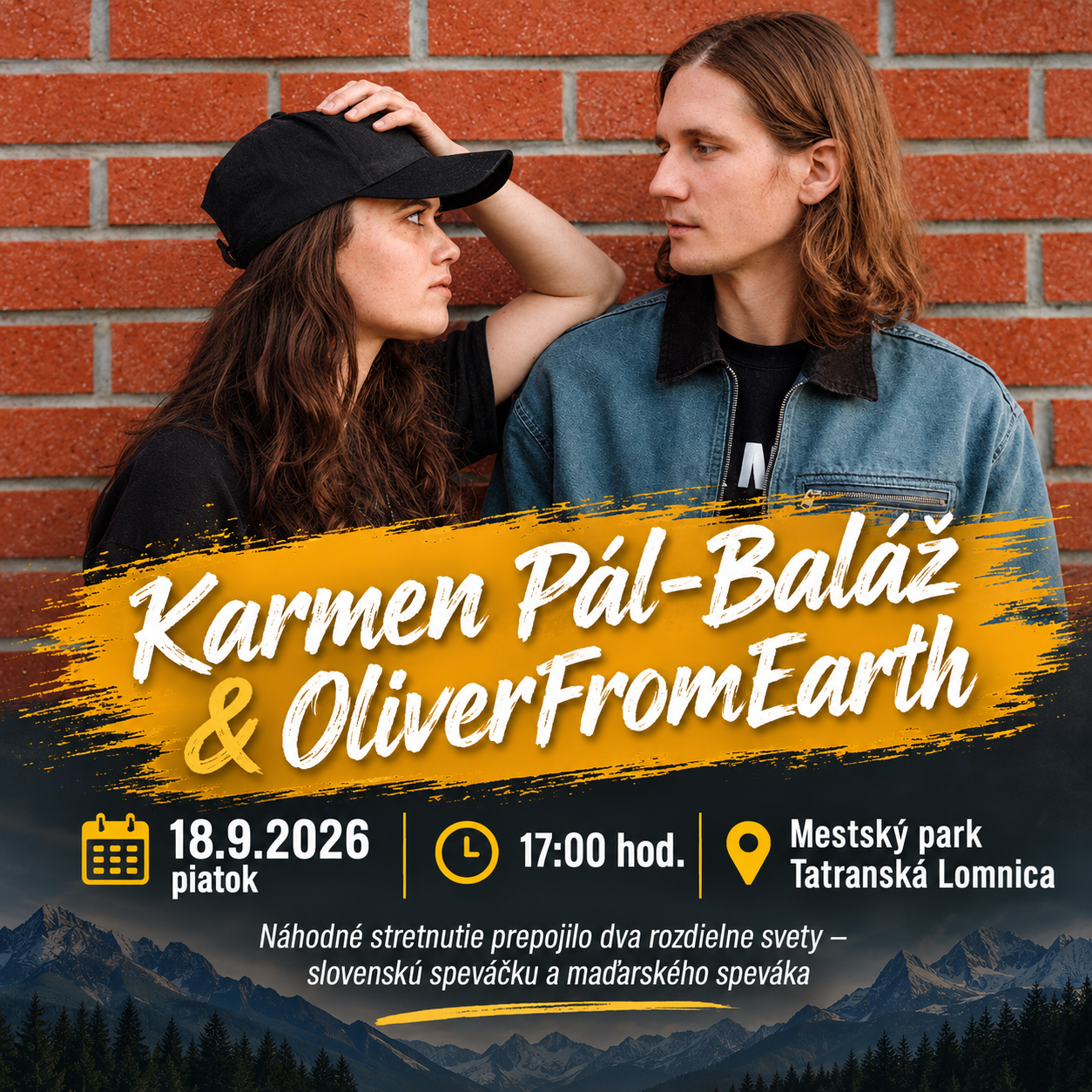 Koncert Karmen Pál-Baláž & Oliverfromearth