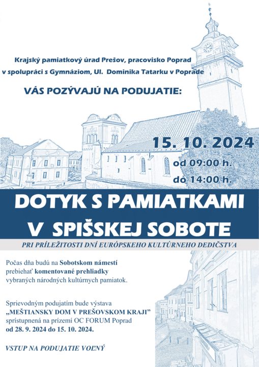 Vzdelávanie : DOTYK S PAMIATKAMI