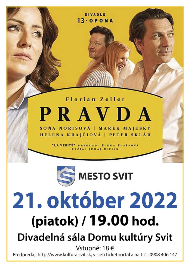 Divadelná komédia – PRAVDA