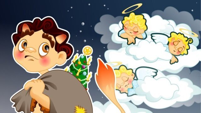 Ujo Ľubo – Ako čerti anjelom Vianoce ukradli