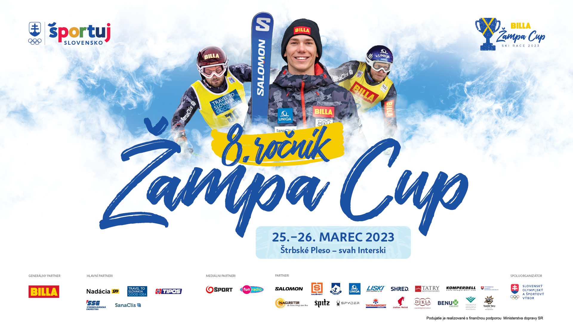 8. ročník Žampa Cup Ski Race 2023