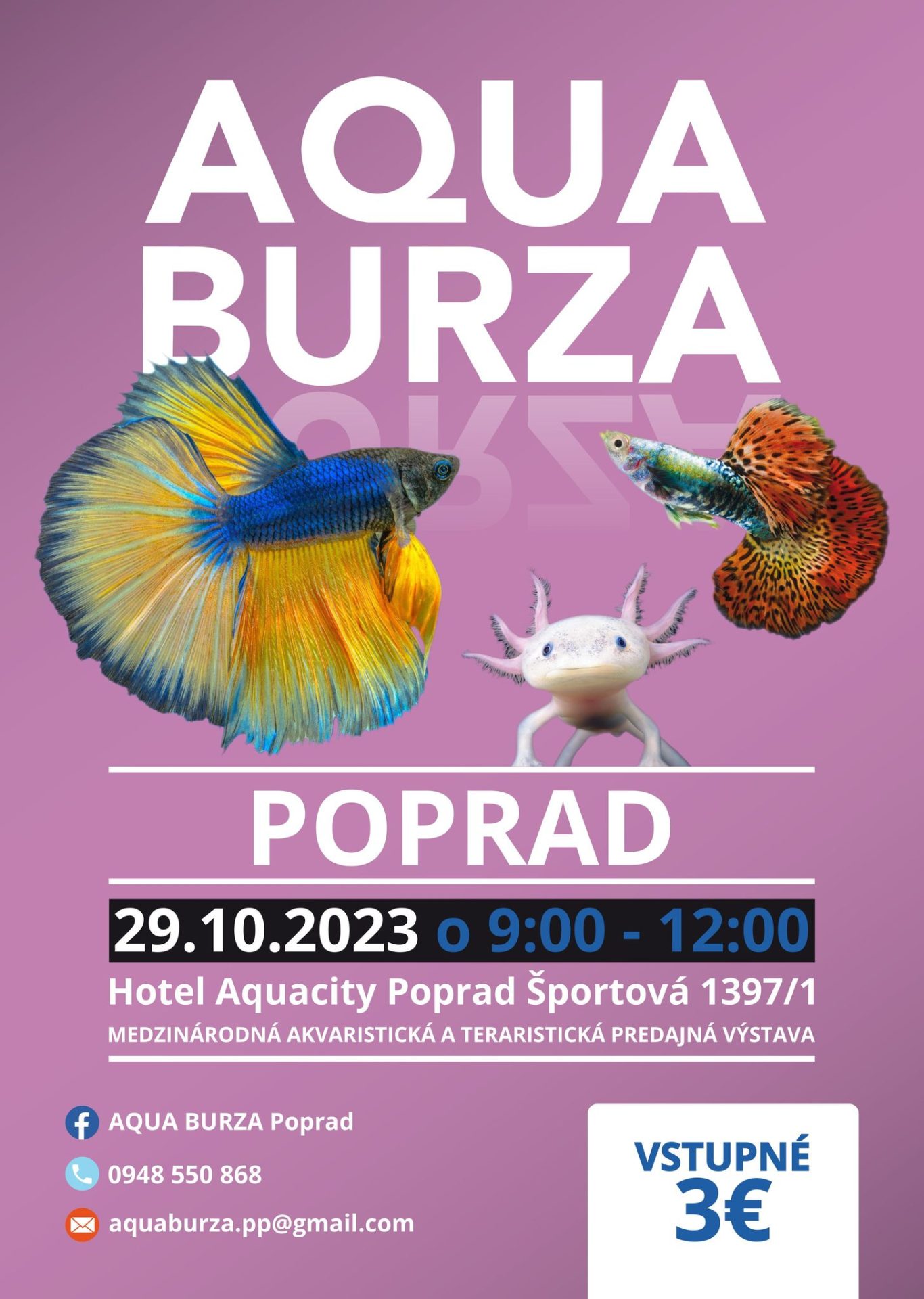 AQUA BURZA POPRAD