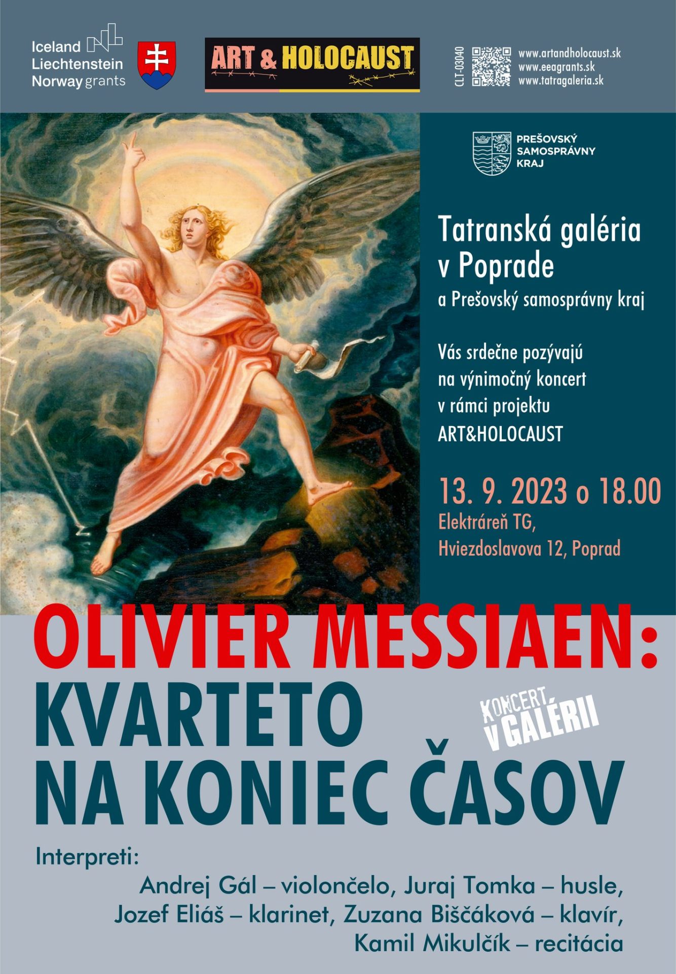 Koncert Olivier Messiaen – Kvarteto na koniec časov