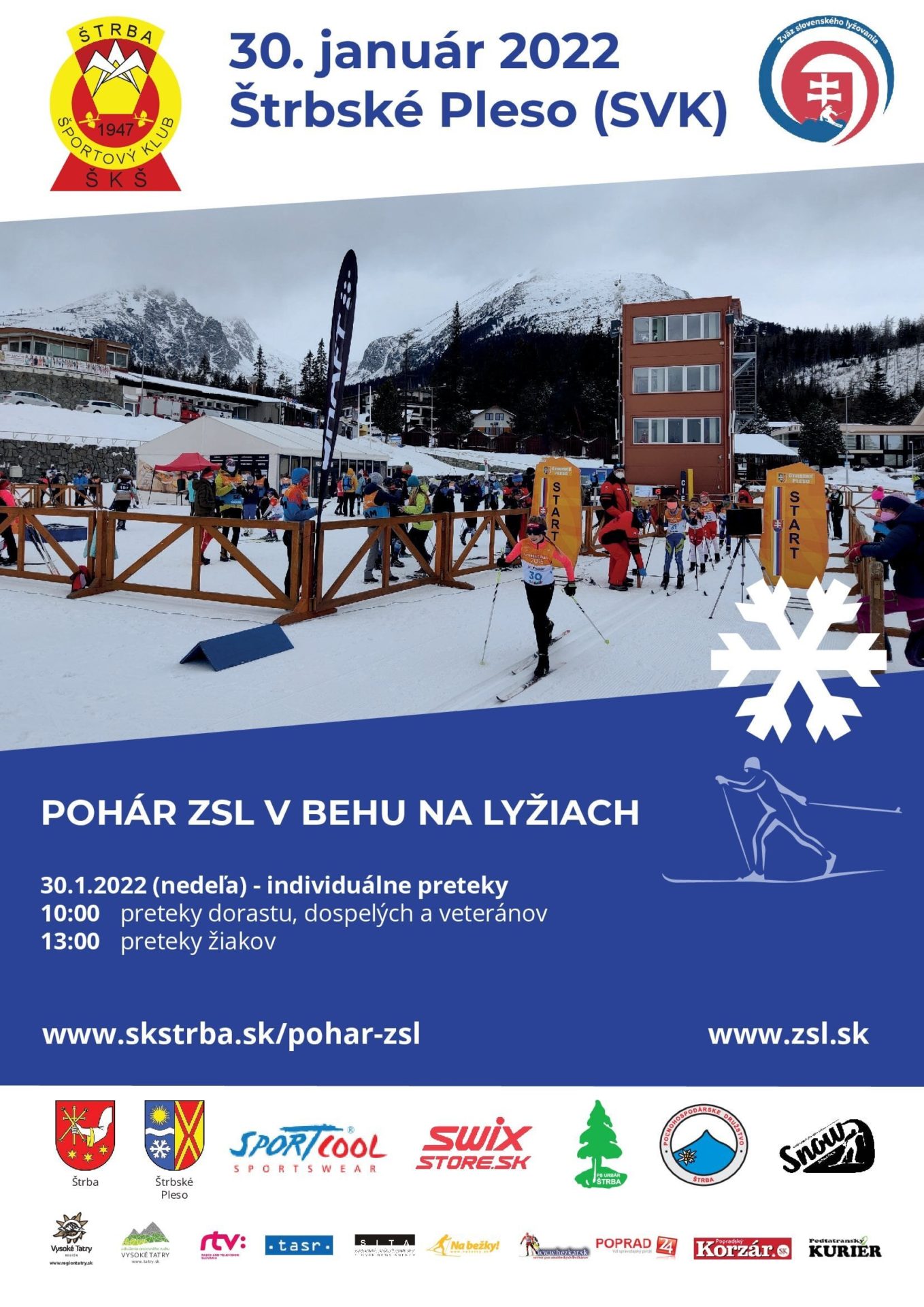 Slovenský pohár v behu na lyžiach dorastu a dospelých – ZRUŠENÉ