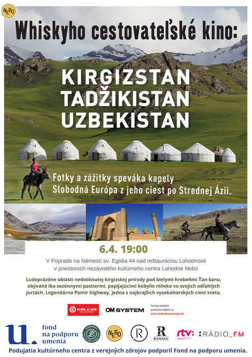 Prednáška – Kirgizstan Tadžikistan Uzbekistan