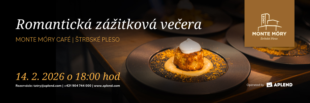 Romantická zážitková večera v Monte Móry