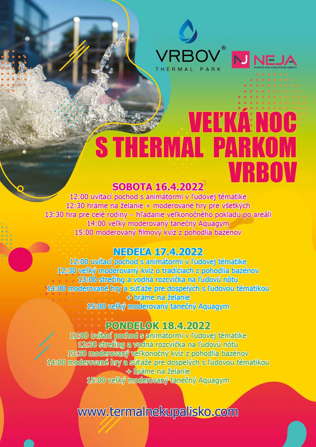 Veľká noc s Thermal parkom Vrbov