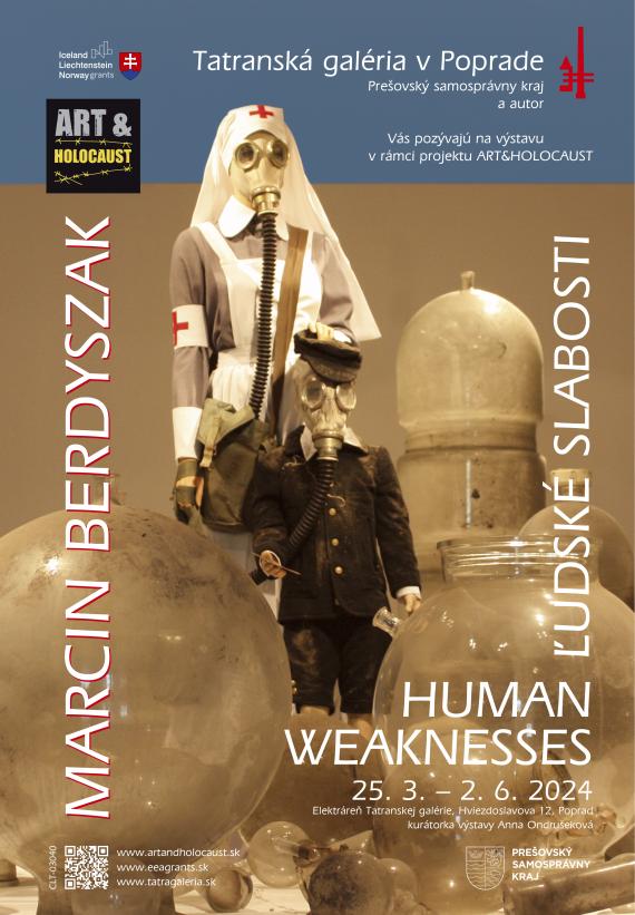 Výstava Marcin Berdyszak – Human weaknesses (Ľudské slabosti)