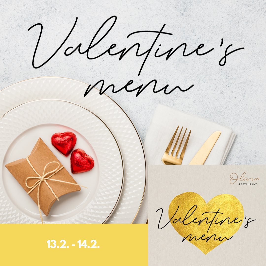Valentínska večera v Olivia restaurant