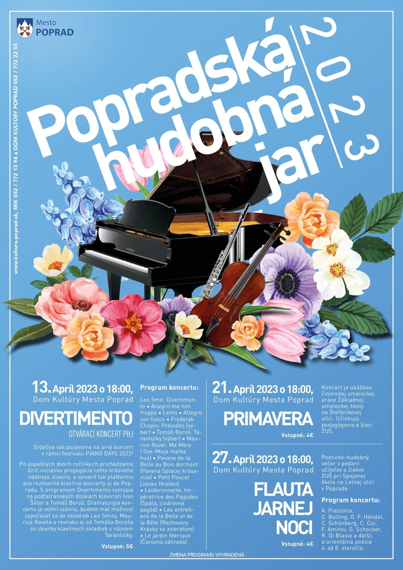 Popradská hudobná jar – Divertimento