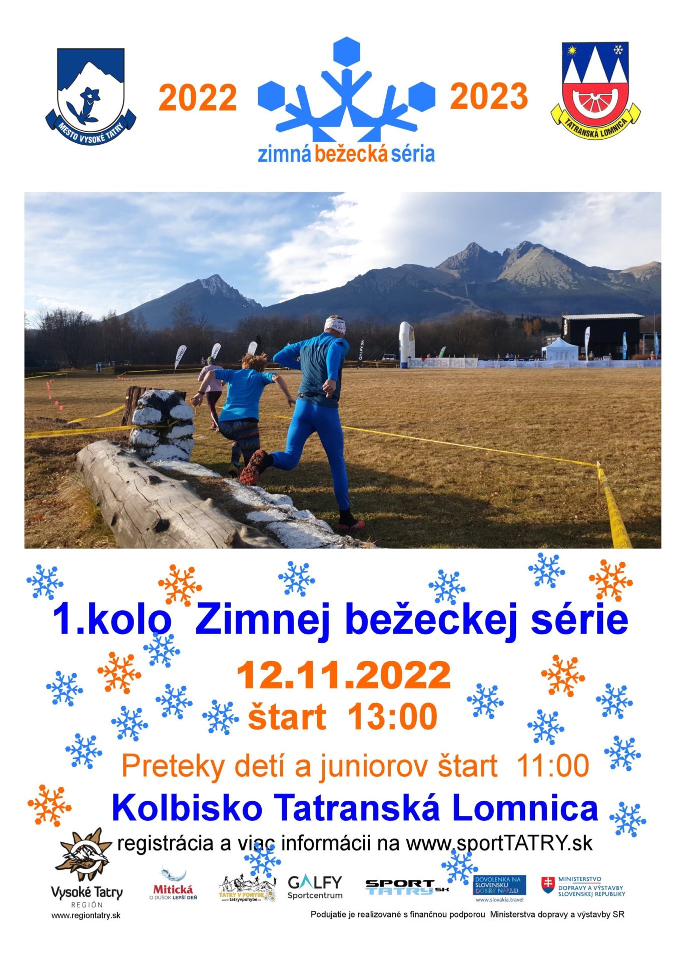 Zimná bežecká séria – 1. kolo STEEPLECHASE