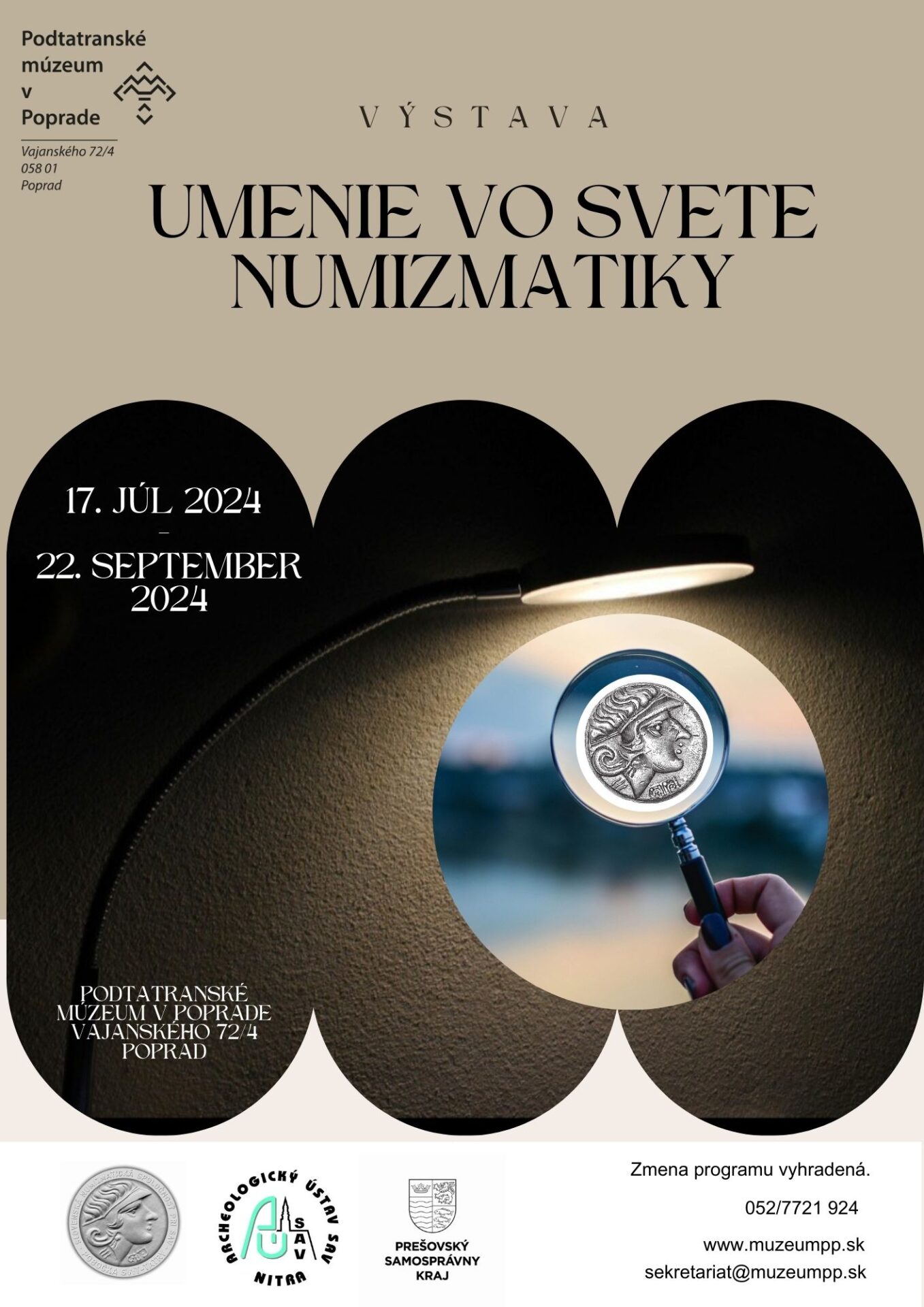 Výstava Umenie vo svete numizmatiky