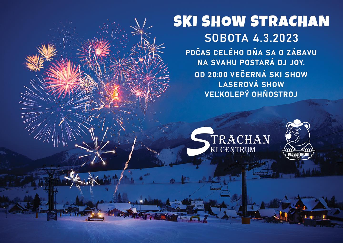 Laserová show Strachan