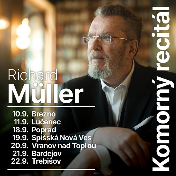 Richard Müller – komorný recitál