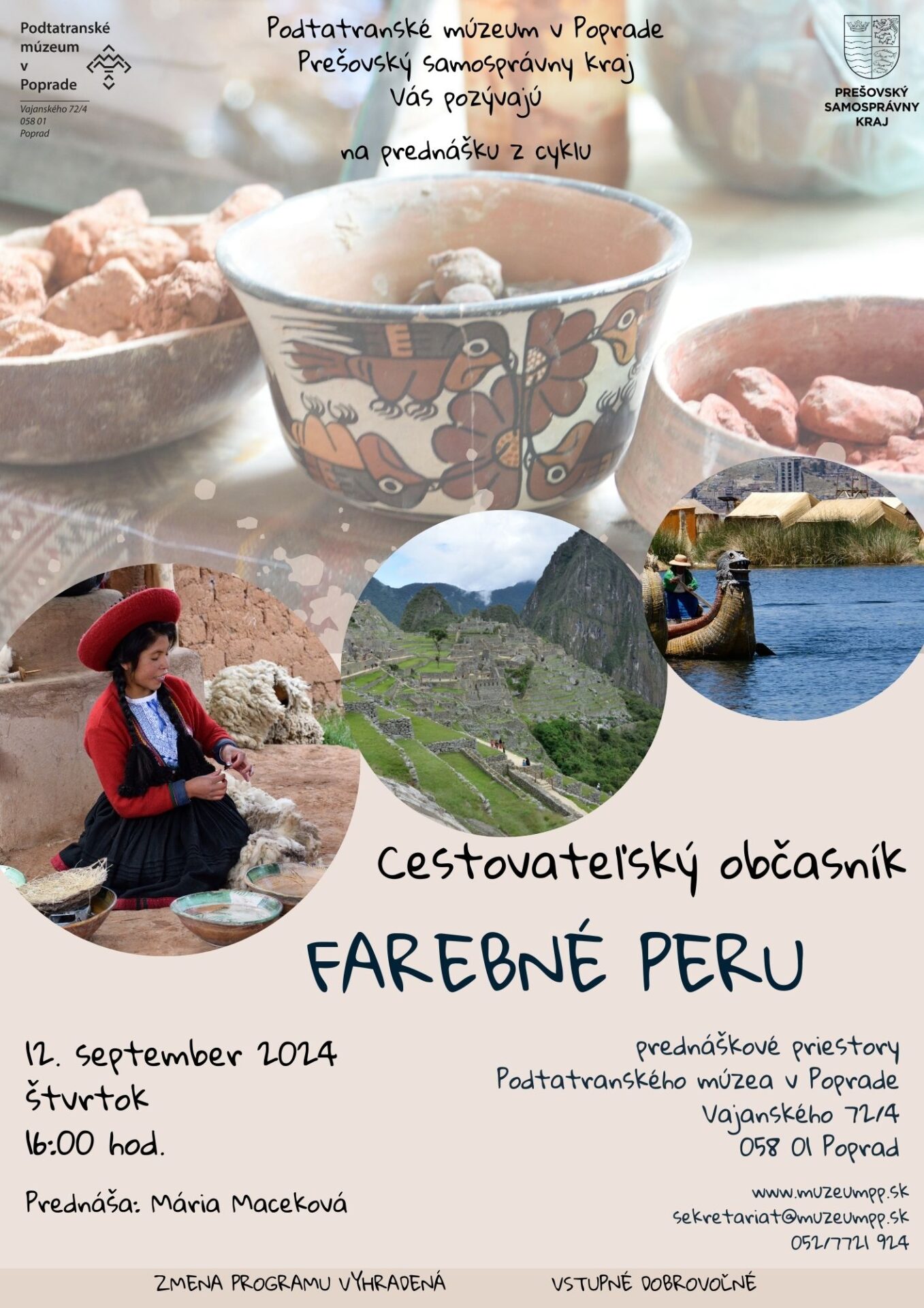 Cestovateľský občasník – Farebné Peru