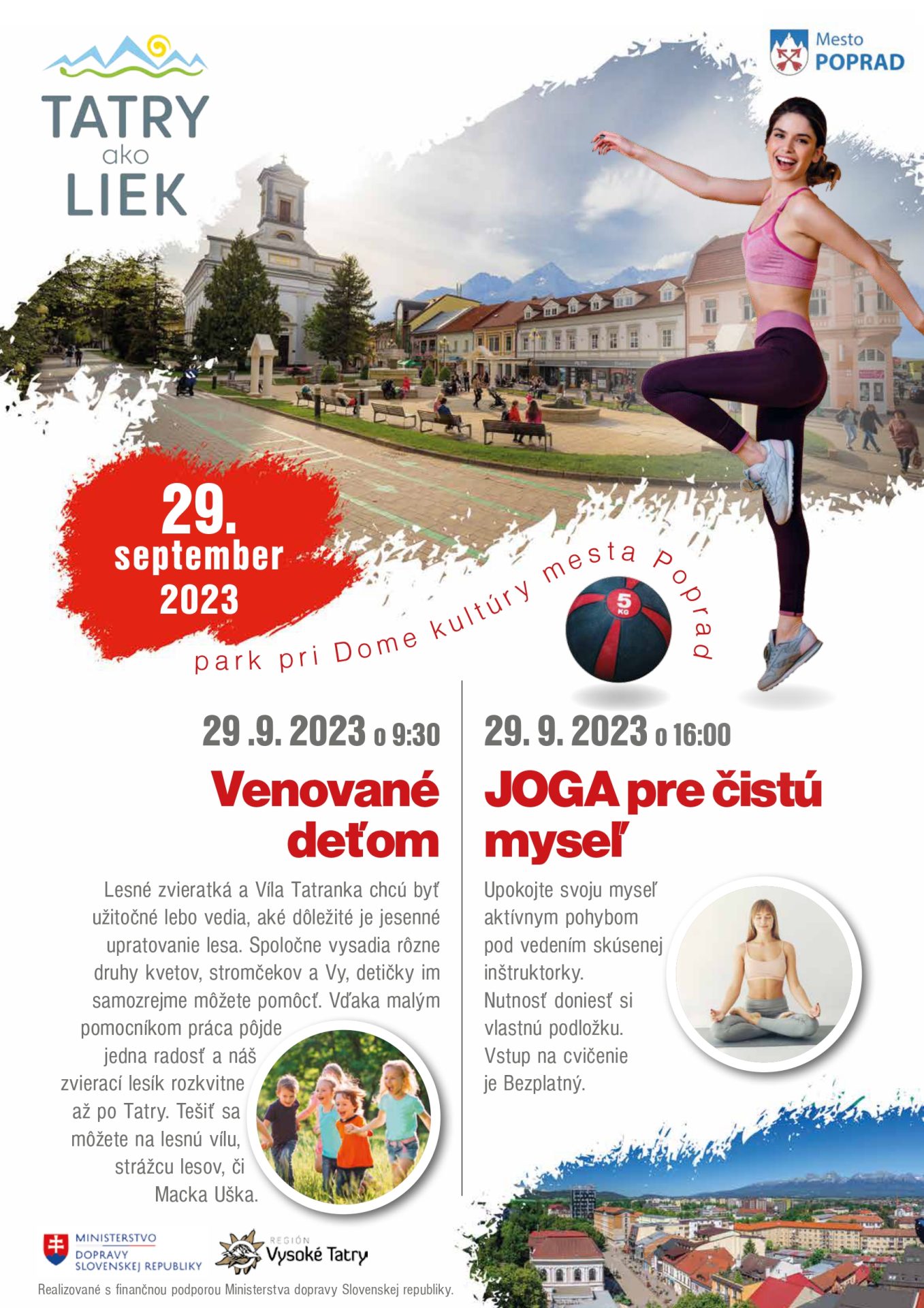 TATRY AKO LIEK – Venované deťom a Joga pre čistú myseľ