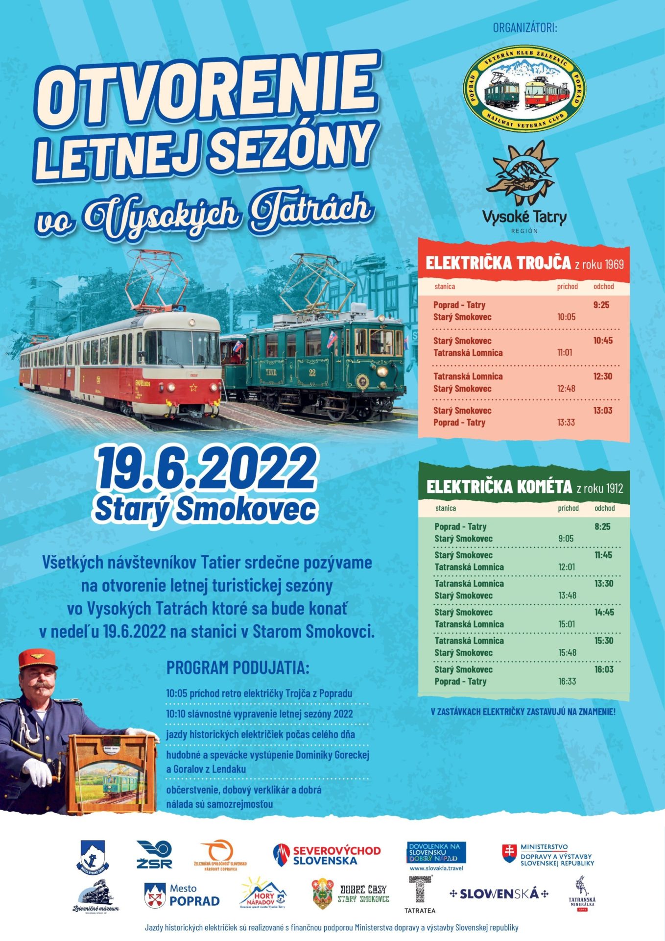 Otvorenie letnej sezóny vo Vysokých Tatrách