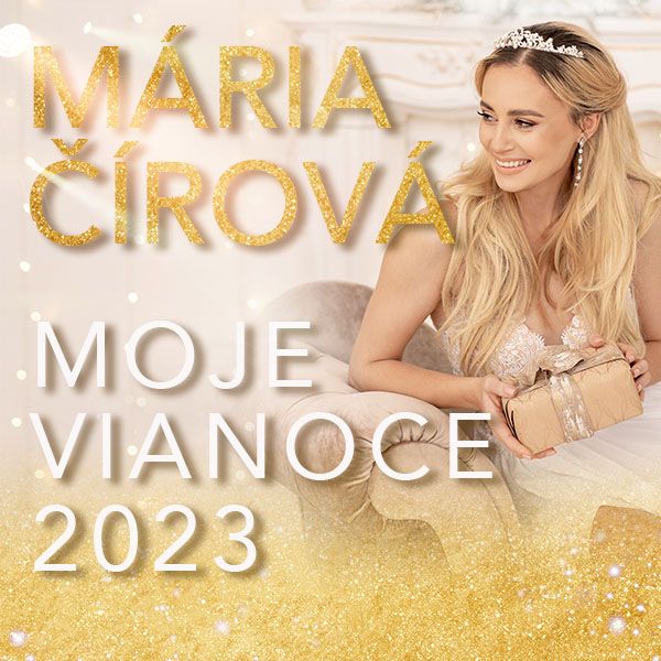 Koncert Mária Čírová Moje Vianoce