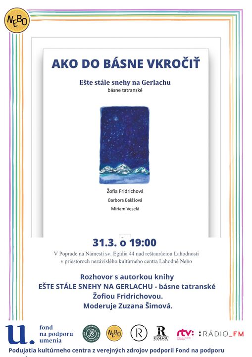 Rozhovor so Žofiou Fridrichovou