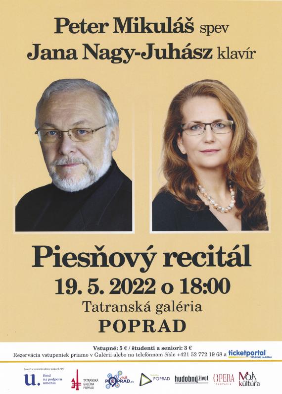 Piesňový recitál Peter Mikuláš