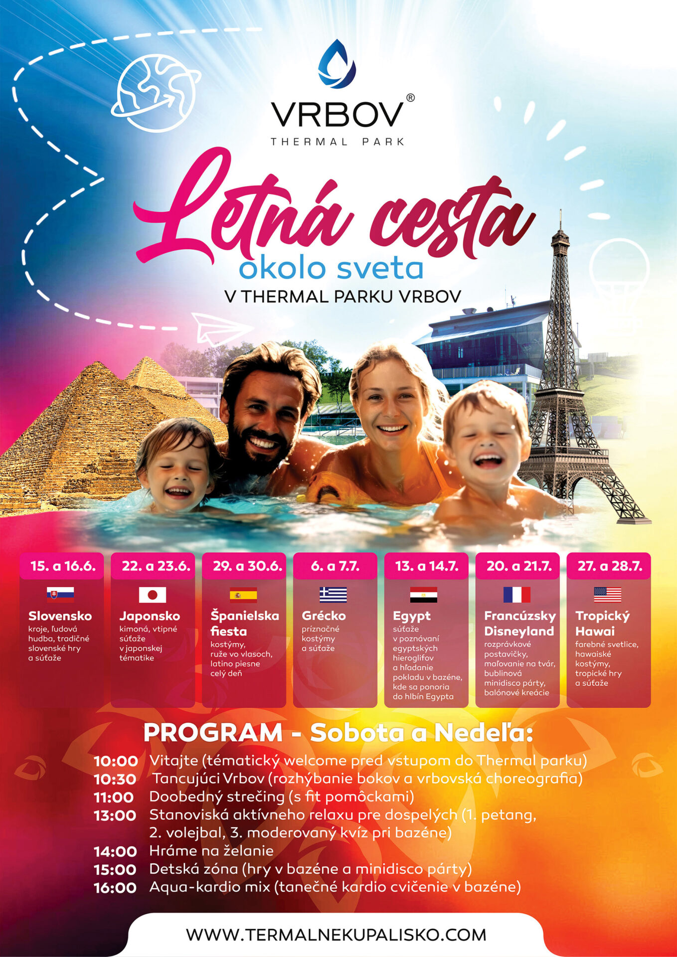 Letný program – Cesta okolo sveta