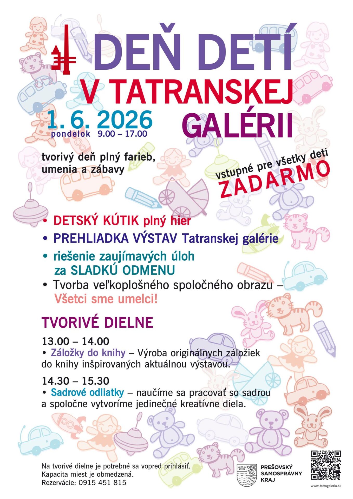 Medzinárodný deň detí v Tatranskej galérii