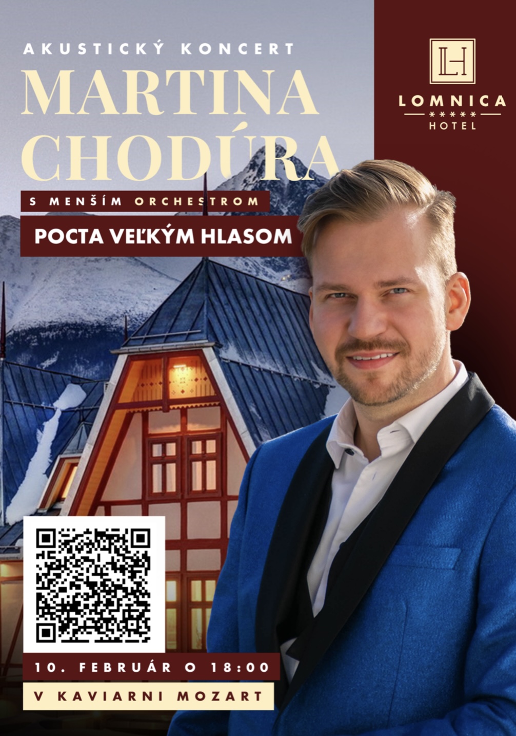 Akustický koncert Martina Chodúra – Pocta veľkým hlasom