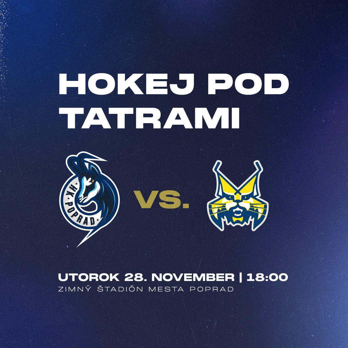 Hokejový zápas HK Poprad – HK Spišská Nová Ves