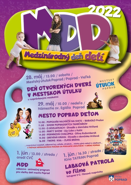 Mesto Poprad deťom