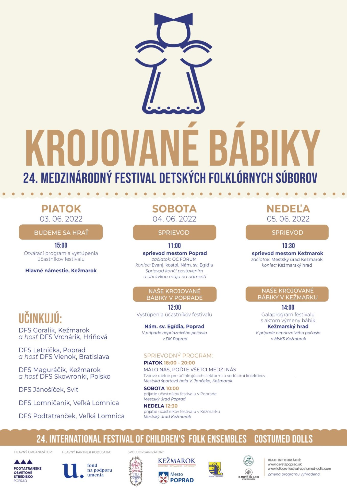 Krojované bábiky 2022