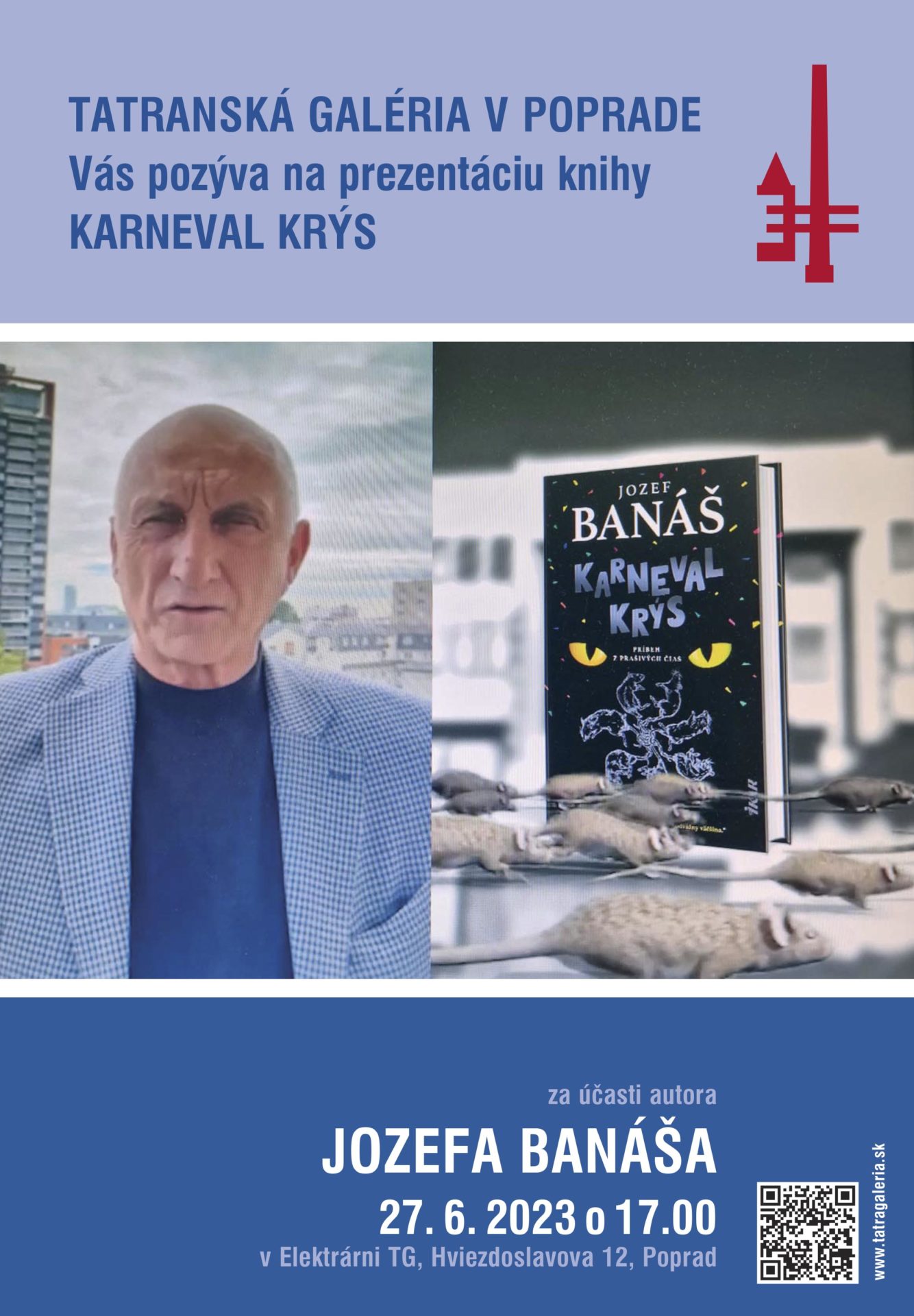 Prezentácia knihy Jozefa Banáša – Karneval krýs