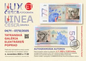 Výstava LUX ET LINEA (Jozef Česla st. a Jozef Česla ml.)