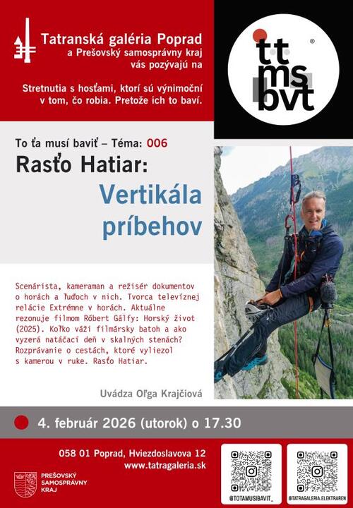 To ťa musí baviť- Rasťo Hatiar – Vertikála pohybu