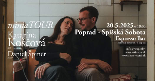 Koncert Katarína Koščová a David Špiner – minia tour