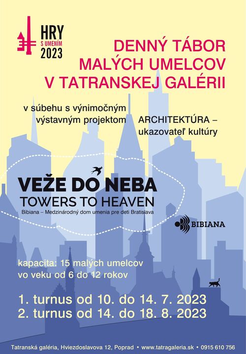 Denný tábor malých umelcov v Tatranskej galérii v Poprade